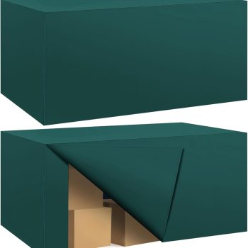 2 Pack Fitted Tablecloth for 6 Foot Rectangle 72 x 30 Inch Peacock Blue Table Covers Water Resistant Polyester Cloth for Folding, Parties,Display, Trade Show (Peacock Blue)